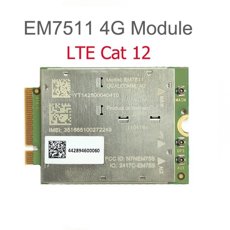 4G LTE Portable Module EM7511 M.2 LTE 4G Networking Card PCIE M.2 Networking Module Wireless Card for Laptop PC
