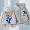 Outwear Fashion Fall Hoodies Sportwear Children Clothes Boys Gift Anime Kids Thin Hooded Jacket Zipper Sweatshirts