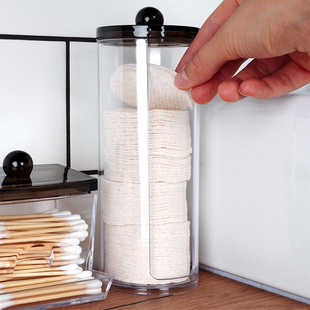 Bathroom Container Organizer for Facial Cosmetic Hygienic Pads