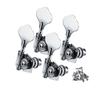 FLEOR 4pcs Vintage Open Gear Bass Tuning Keys Pegs Machine Head Tuner Fit FD 4 Strings Bass Guitar