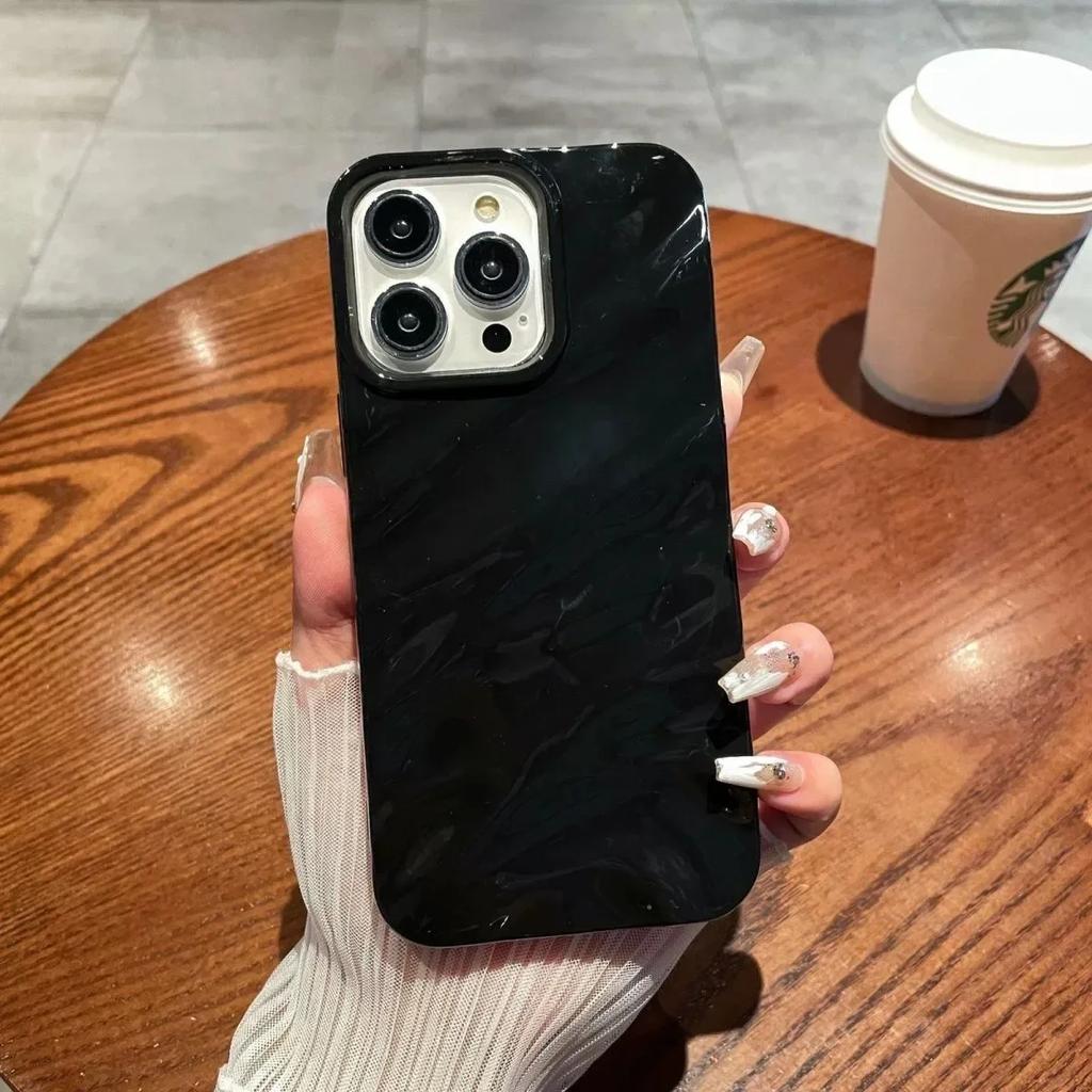 Soft Candy Wavy Pattern Phone Case For iPhone 17 16 11 12 13 14 15 Pro Max Xs Max XR 7 8 Plus 17Air Shockproof Bumper Cover