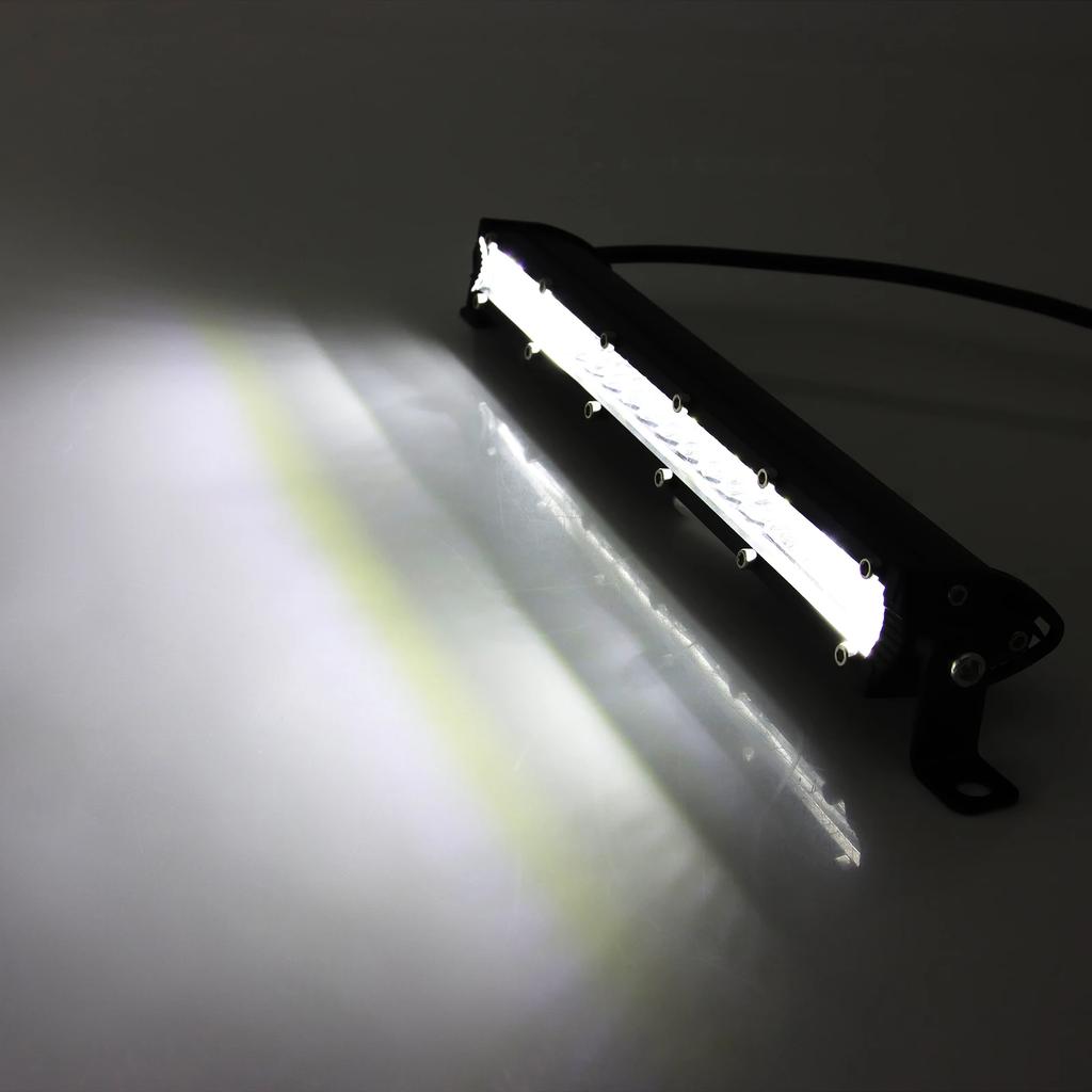 10/20 Zoll LED-Lichtleiste LED-Arbeitsdachleuchten 12V 24V Flutlicht Spotstrahl Fahrleuchten Nebelscheinwerfer für Jeep LKW Anhänger 4x4 Offroad