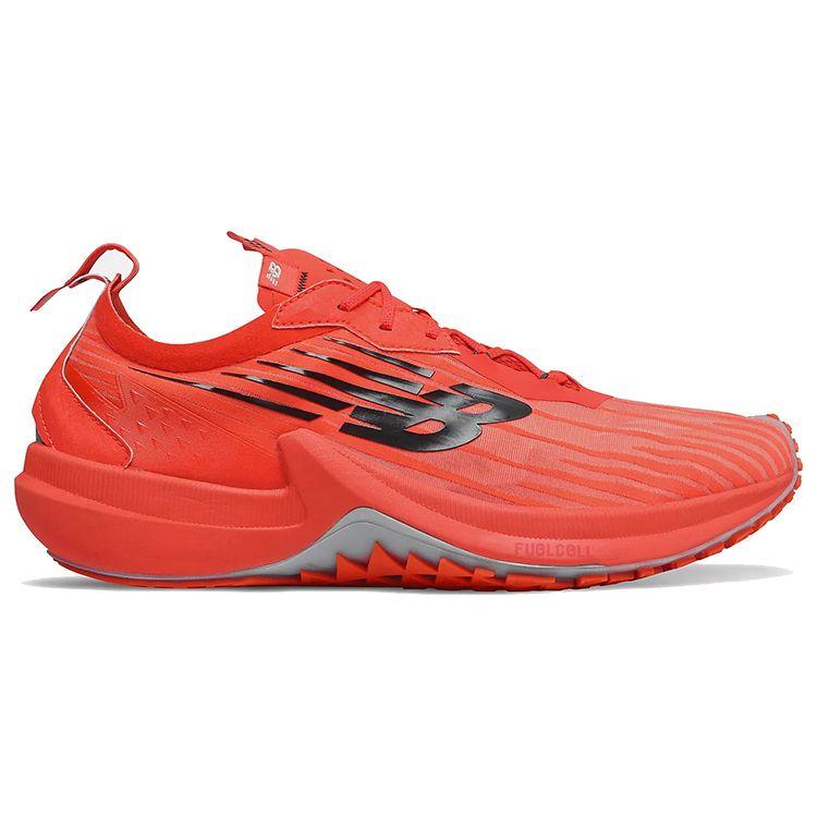 New Balance Nb Fuelcell Series Speedrift Logo Lettre Tissu Cuir Synthétique Tige Basse Chaussures de Running Homme sneaker Orange MSPDRRS