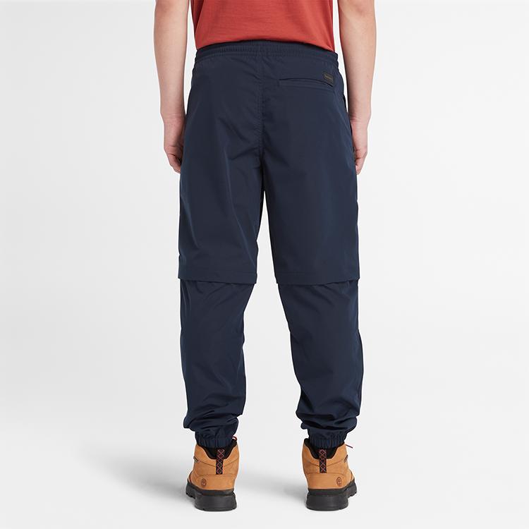 Timberland Water Resistant Casual Detachable Long Pants Men Bottoms Deep-Sapphire-Blue A6THP-433