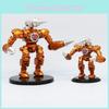 Matériau PVC Tête de Foret Or Jaune Homme Articulé Transformable Figurine de Collection