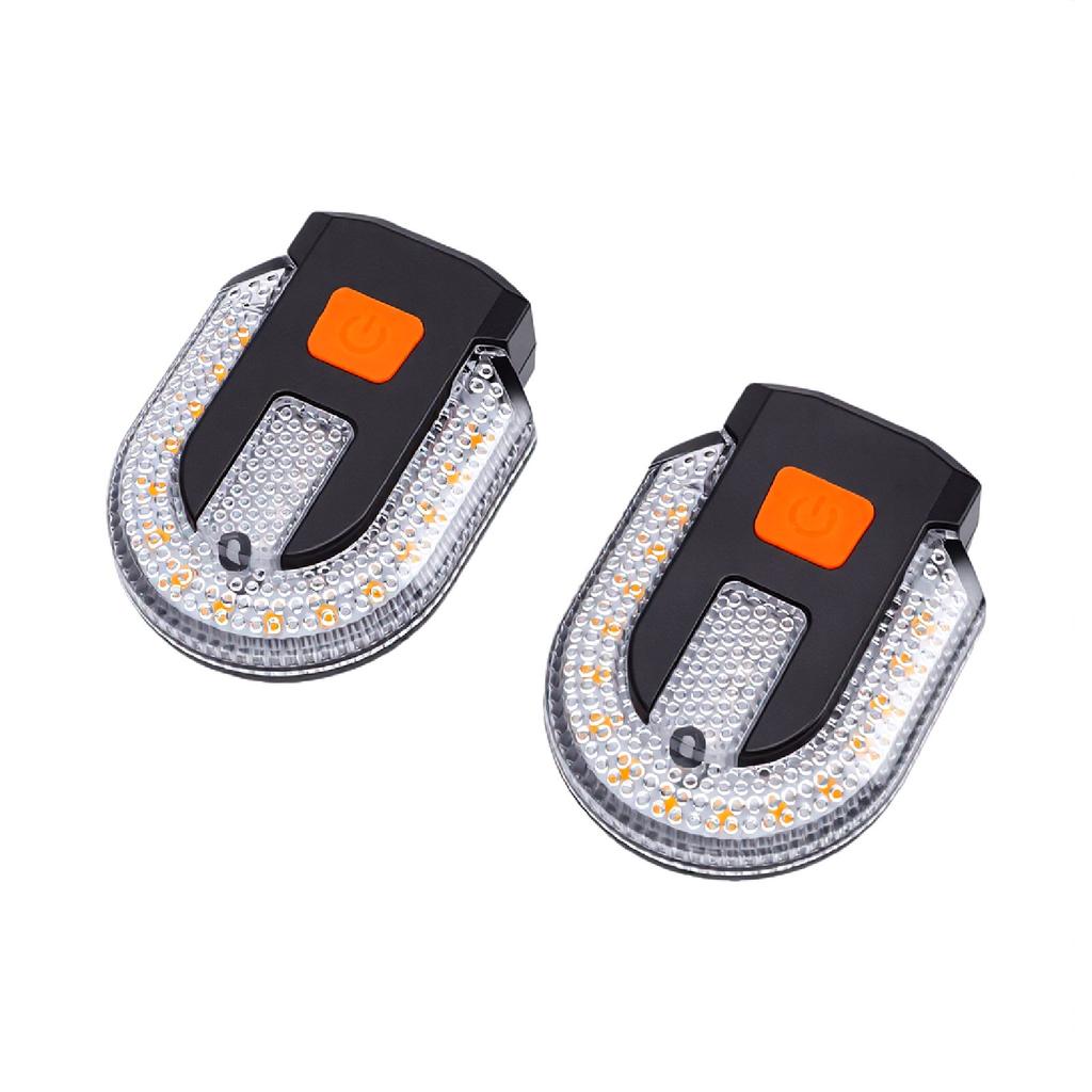 Bike Turn Signal USB Rechargeable Water Proof Remote Control Bike Tail Light with 5 Light Modes for Night Riding