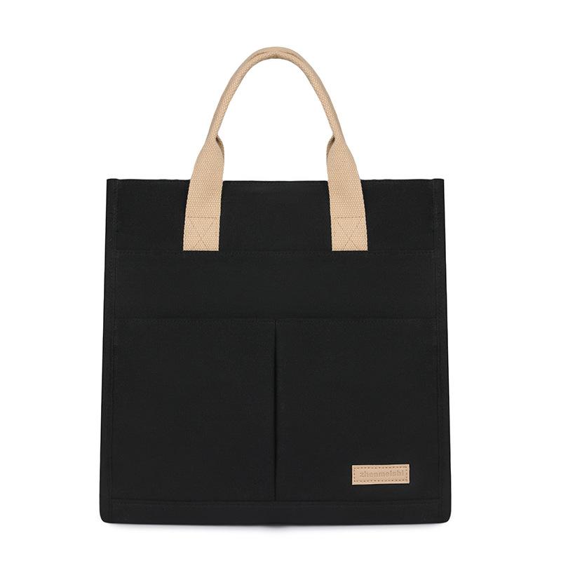The Handbag Is Fashionable and Simple The Computer Bag Is Lightweight The Document Bag Is A Tote Bag