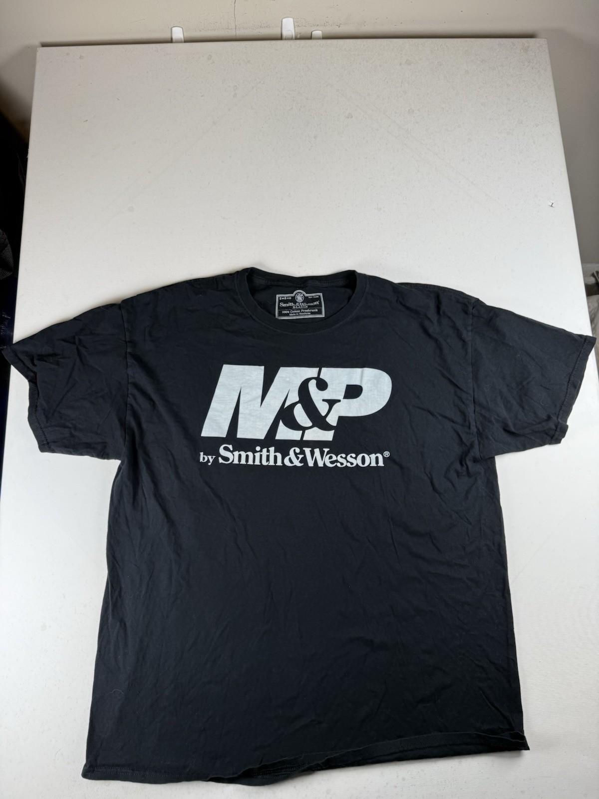 Smith & Wesson M&P By Smith And Wesson Mens T Shirt Size XL Unisex T-Shirt L