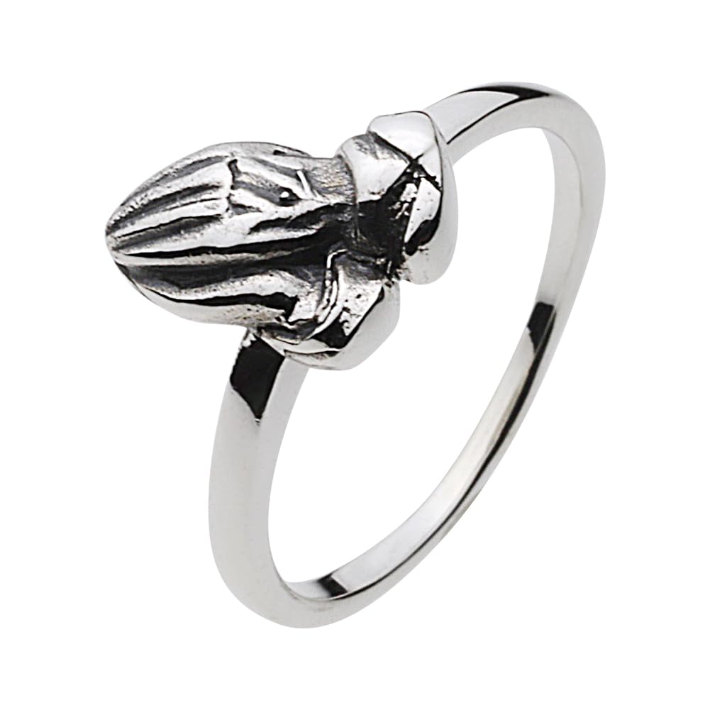 

Virgin Mary Play Hand Ring 925 Silver fr0498 11 [Figmart] [Silver Accessories] No.