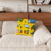 Cartoon Art Joguman Cute Pillow Case Sofa Living Room Bedroom Headboard Backrest Cushion Square Cushion Nap Time