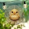 10 Zoll Hängender Windspinner mit 360-Grad-Haken für Balkon-Gartendekor Frühling Sommer Außendekoration