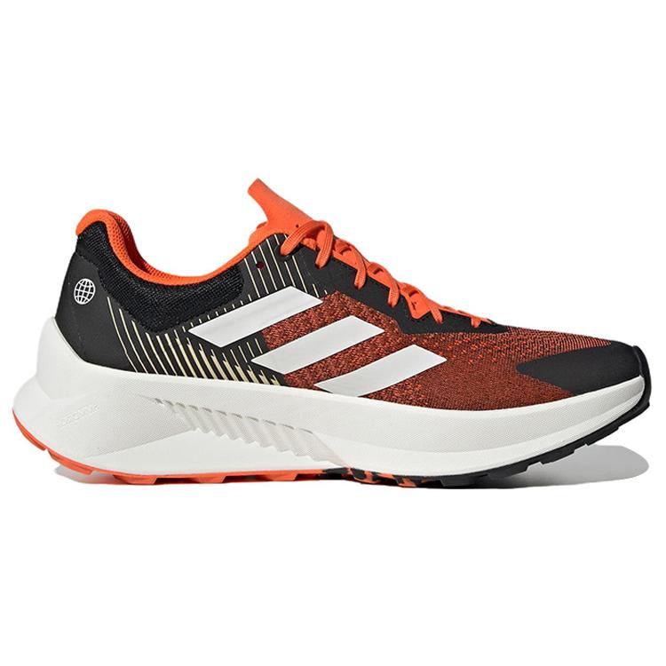 New Adidas Terrex Soulstride Flow Trail 'Black Orange White' HP5564