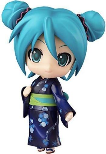 Nendoroid Hatsune Miku Yukata CARABAN Presents Summer Festival 2012 In Sea 100mm ABS PVC Painted Movable Figure Good Smile Online Shop Limited Ver.