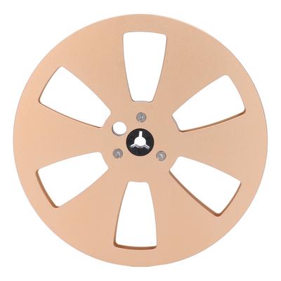 Sound Tape Empty Reel 14 7in Metal Aluminum for TEAC Tape Recorder Opening Machine Parts Gold
