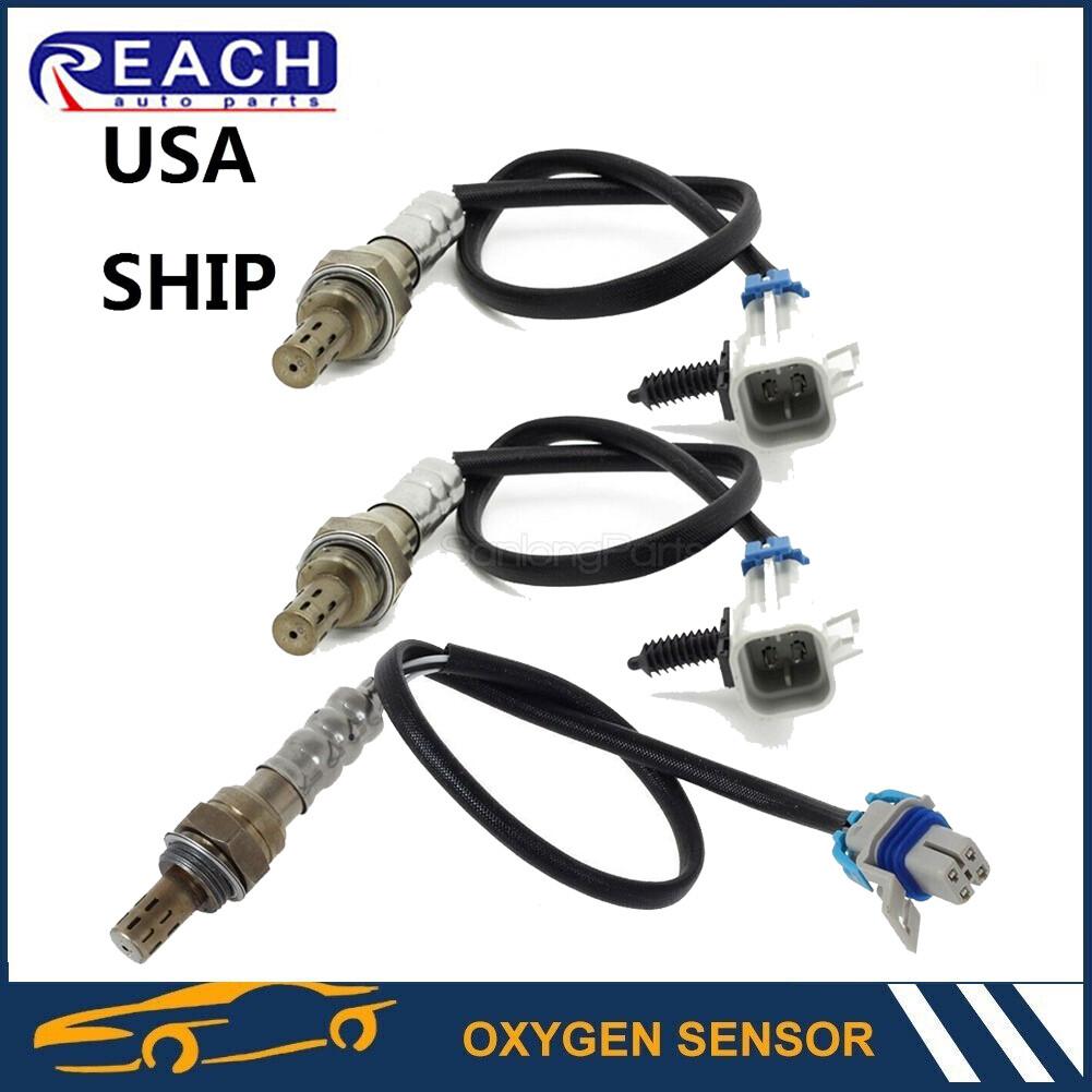 3pcs O2 Oxygen Sensor  Upstream & Downstream For 2000-2002 Chevy Astro 4.3L V6