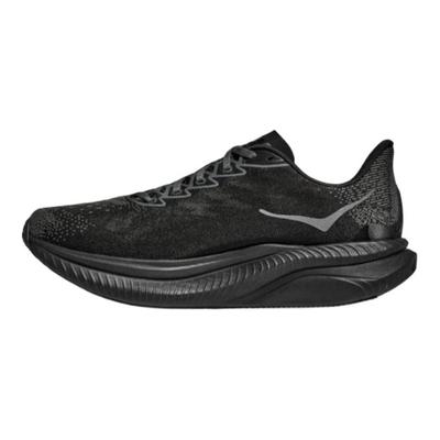 Hoka One One Mach 6 Versatile Confortevole Durevole Traspirante Leggero Scarpe da Corsa Uomo Sneakers Nero 1147790-BCKT
