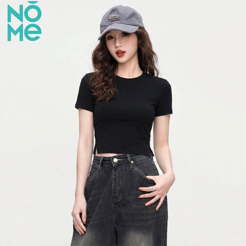 NOMe Women s Slim Fit Crop T-Shirt S