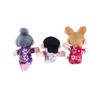 Toy Parent-child toys Boys Girls Toys Cartoon Doll Cloth Doll Toys Hand Puppet Plush Toys Finger Doll Family Finger Puppets Set