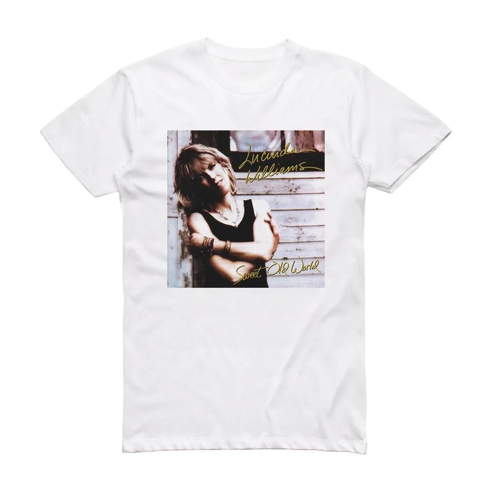 Lucinda Williams Sweet Old World Album Cover T-Shirt White T343