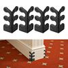 Baseboard Protectors Brass Corner Guards Easy Installation Metal Corner Protectors Multipurpose Use For Dressers