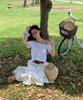 Letter From Moon Benny'S Tiered Midi Skirt (Ivory)