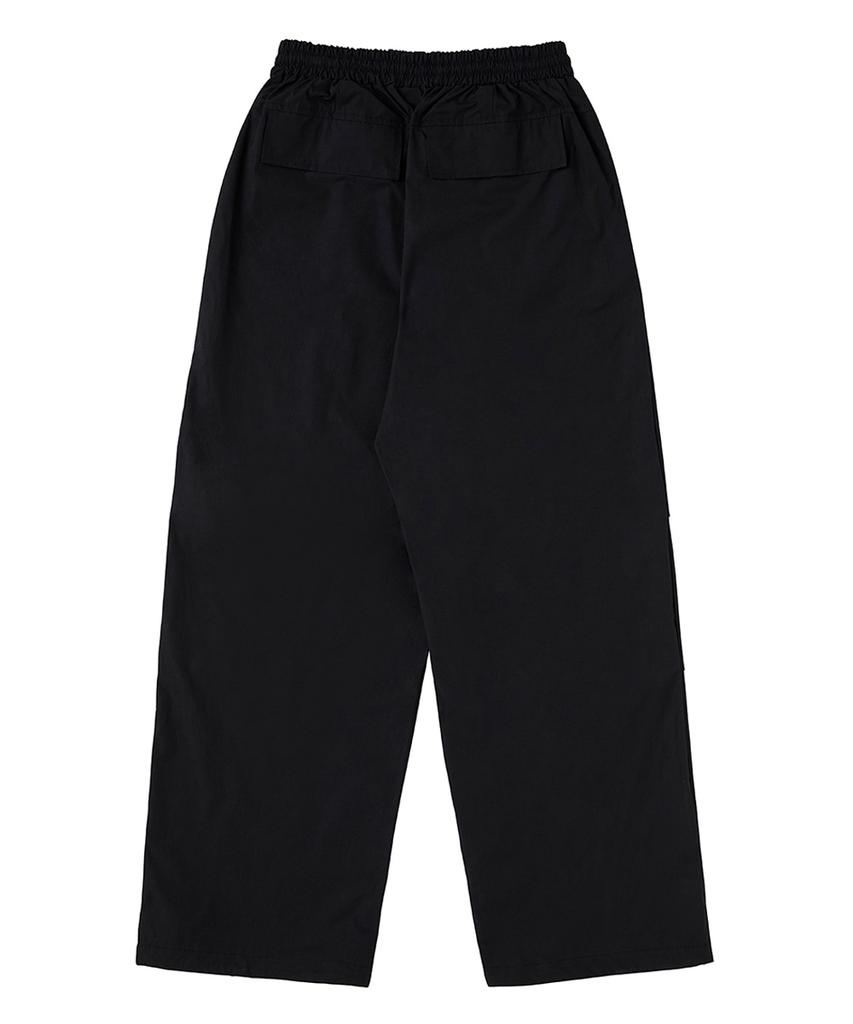 Urban Age [2Pack] Waterproof One-Pleat Parachute Wide Pants (3 Colors) (Type C)