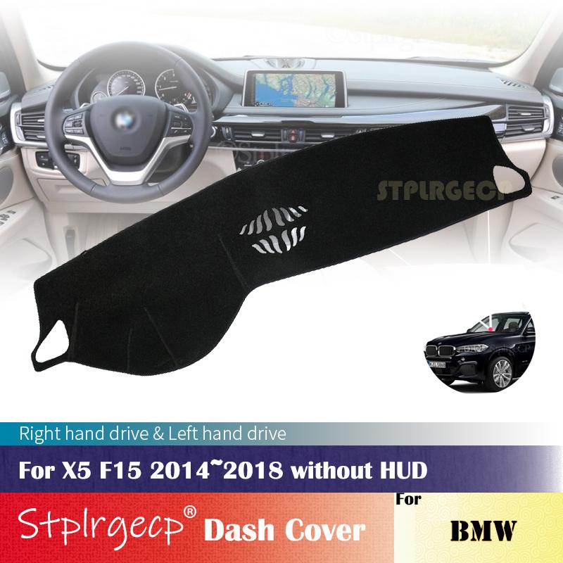 for BMW X5 F15 2014 2015 2016 2017 2018 without HUD Anti-Slip Dashboard Cover Protective Pad Car Accessories Sunshade Carpet