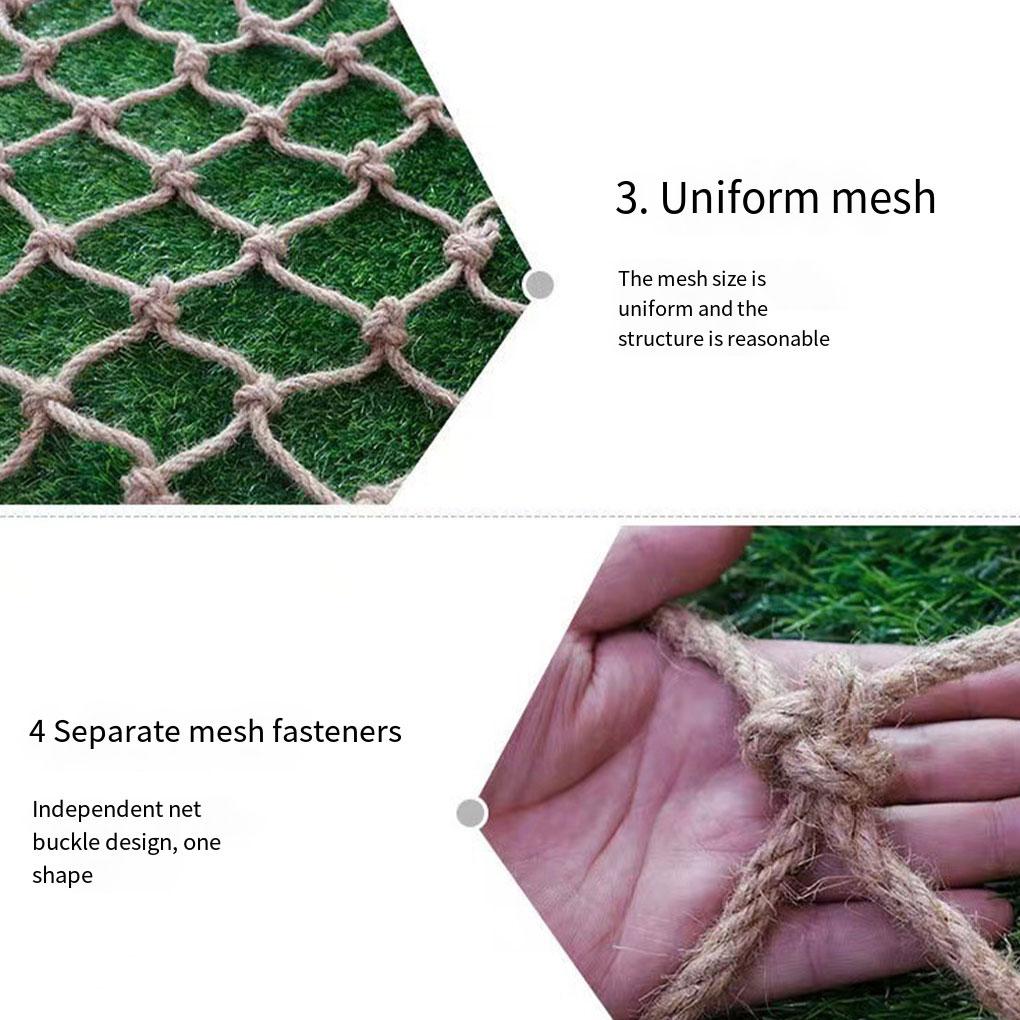 Durable Rope Mesh Net Easy To Sturdy Support Safety Net For Playground Activities Lightweight