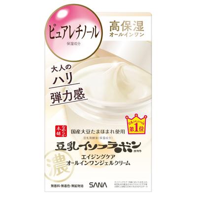Nameraka Honpo Falten Gel Creme N Milch 100g All-in-One (Soja-Isoflavon)