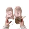 Pink Bag Head Half Slippers Women Wear Spring and Summer New Versatile Thick Bottom Belt Going Out Slippers Women