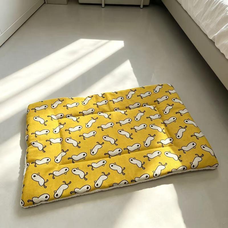New Dog Mat Pet Nest Mat Four Seasons Warm Thickened Blanket Cat Mattress Sleeping Mat Pet Supplies