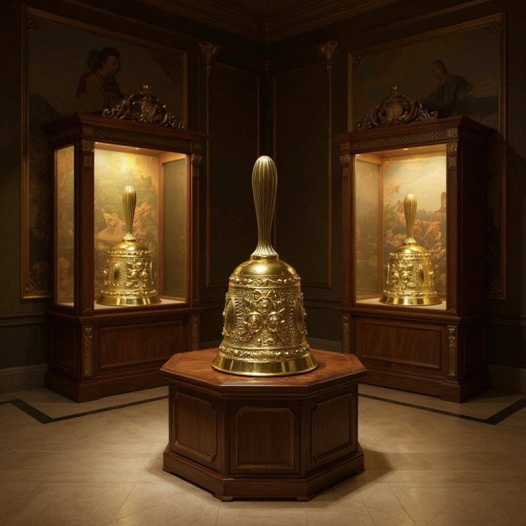 Hand Bell Metal Tone Ring Alarm Hand Hold Service Call Bell Desktop Bell Tea Dinner Bell Game Bell Christmas Bell