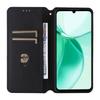For ZTE Blade A35/Blade A55 Wallet Case Rhombus Imprinted Leather Phone Cover