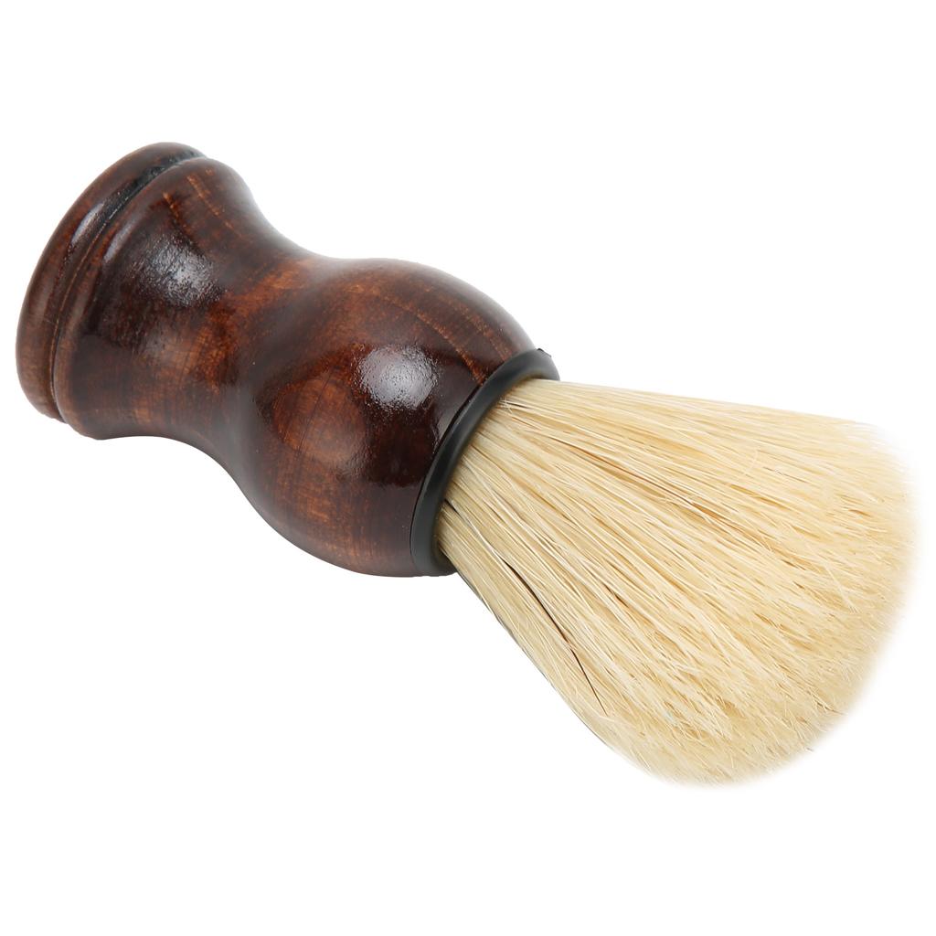 Lightweight Beard Shaving Brush Wooden Handle Shaving Brush Beard Shave Cleaning Brush