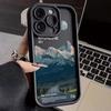 Scenic Snow Mountain Road iPhone Case for 13/14/15Pro/16ProMax/17