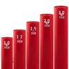 Thick Red Wedding Floor Mat - Long-Lasting Coverage for Entrances and Events