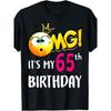 Women's Plus Size OMG It's My 65th Birthday Party T-Shirt - 65 Year Birthday Outfit with Number 65 On Front Comfortable
