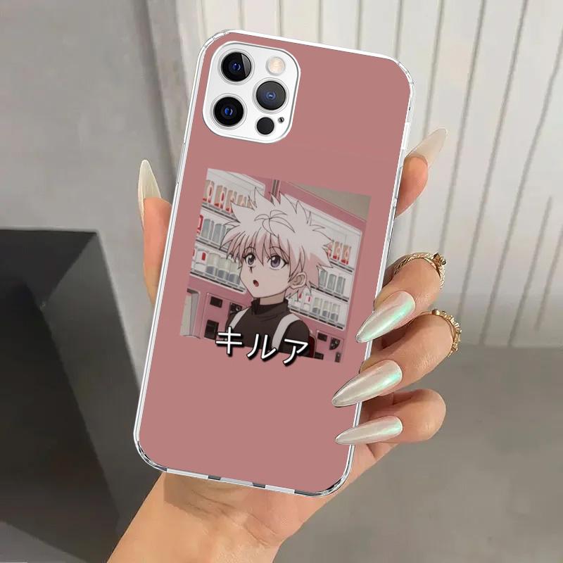 Hunter HXH Killua Phone Case for Iphone 17 Air 16 15 Plus 14 13 Mini 12 11 Pro Max 16E 7 8 SE 2020 Soft Funda Print Shell 17 Air