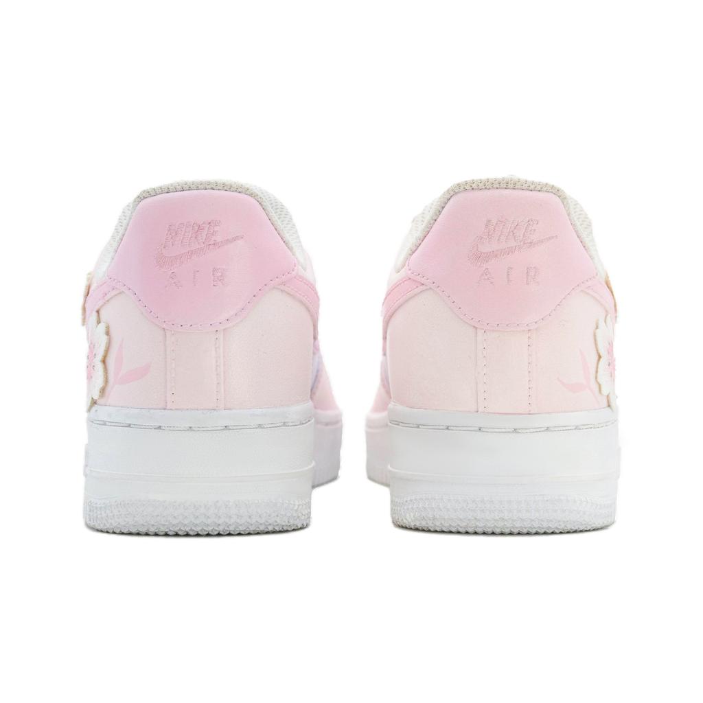 Nike Air Force 1 Cherry Blossom Bubble Cow Leather Abrasion Resistant Abrasion Resistant Height Increasing Low top DH2920-111(Team919-)