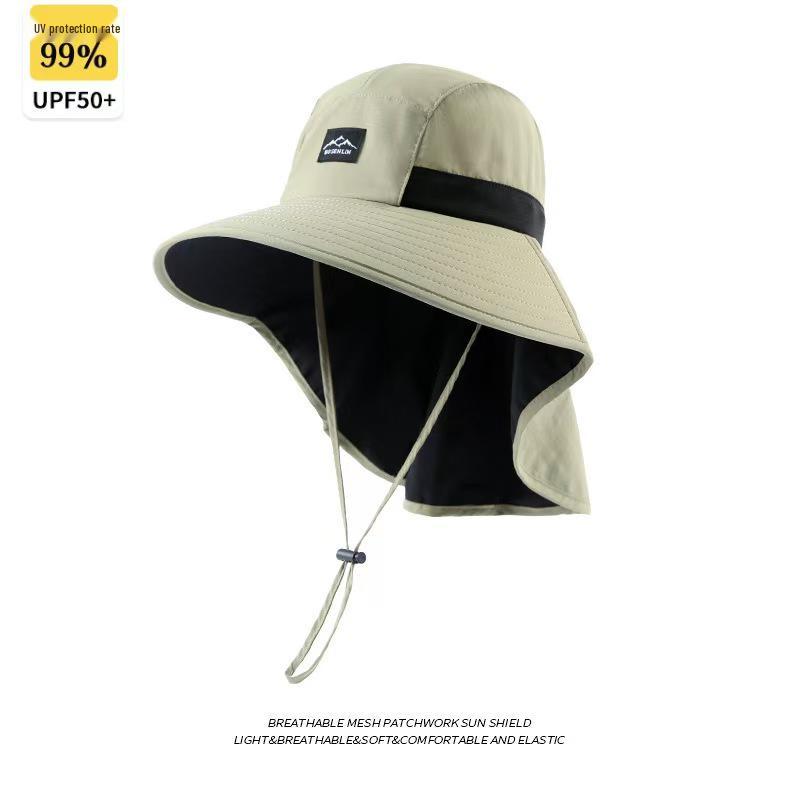 

Унисекс Солнцезащитная шляпа с защитой шеи и лица для активного отдыха Adult (56-58cm) армия зеленый