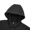 Skechers Comfort Sports Series Hooded Casual Long Sleeve Jacket Men Jackets Carbon-Black P424M011-0018