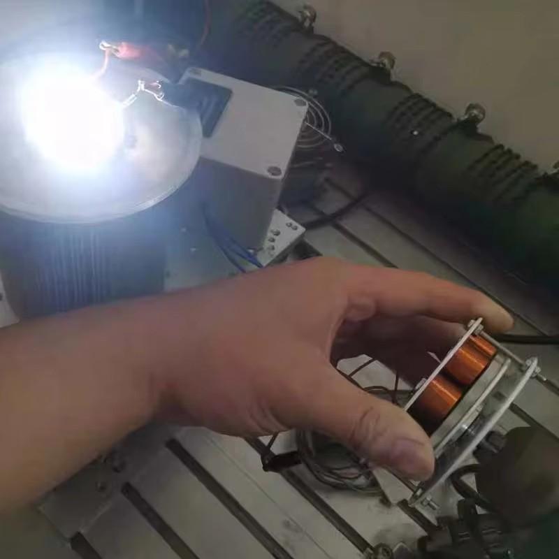 Mini Disc Iron Core Generator 50W 24V Strong Magnetic Low Speed Multi-pole Three-Phase AC Generator 100-650rpm 85mm*25mm