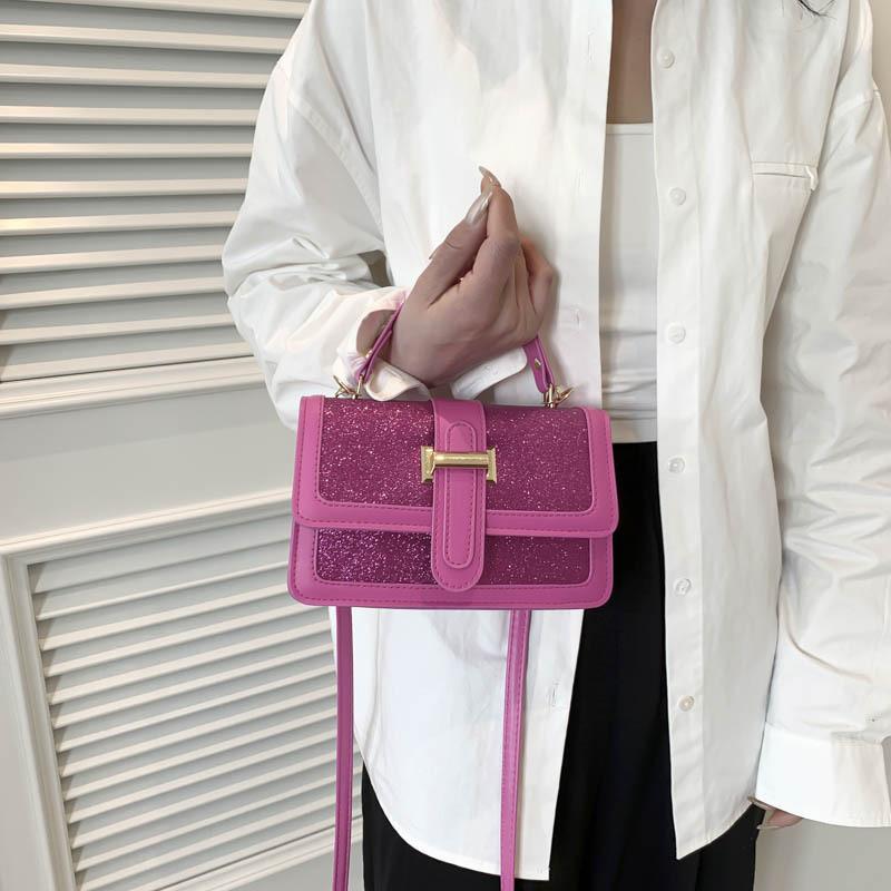 Elegant Urban Chic Women's Pu Leather Handbag Versatile Small Crossbody Bag