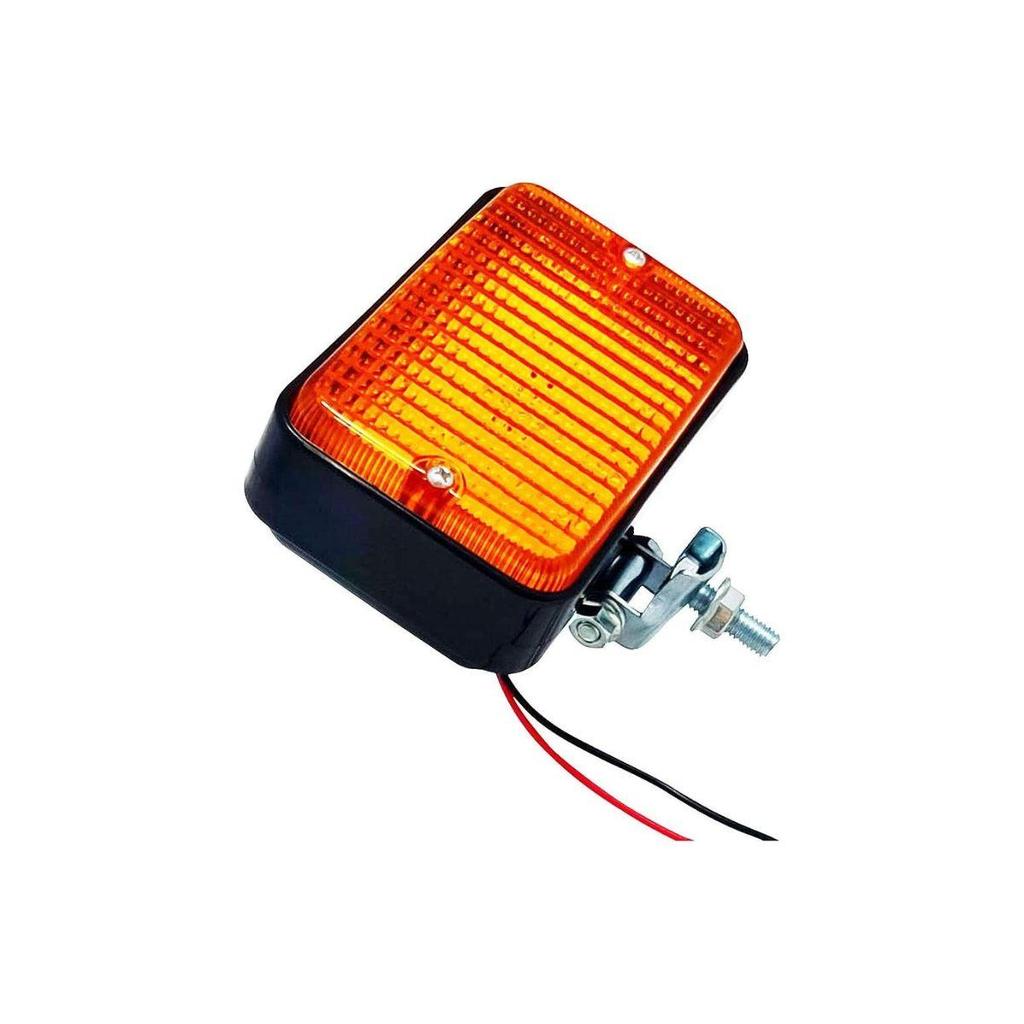 Światło robocze LED Światła terenowe 20 diod LED 12V Ze wspornikami do montażu wpuszczanego Dla ciężarówek, ciągników, ATV, SUV Uniwersalne dopasowanie Bursztynowe diody LED Światła robocze powodziowe