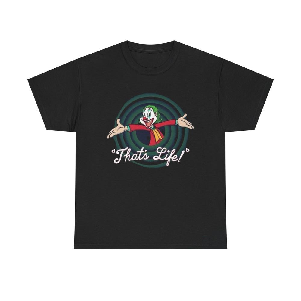 

The Joker That#039;s Life Cartoon Graphic TShirt Unisex Heavy Cotton Tee NEW Unisex T-Shirt XXXXL