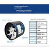 Exhaust Fan Ventilating Fan Kitchen For Home Ventilator High Power Range Hood Exhaust Fan Strong Exhaust Fan Commercial