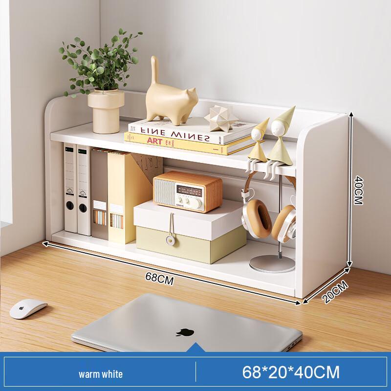 Двухъярусная настольная книжная полка и стеллаж Changbaosen Home