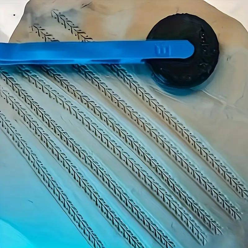 Egyptian-Inspired Relief Rolling Tool Clay Texture Wheel Clay Stamp Roller Pottery Making Tools Diy Handcrafts, Arts & Crafts