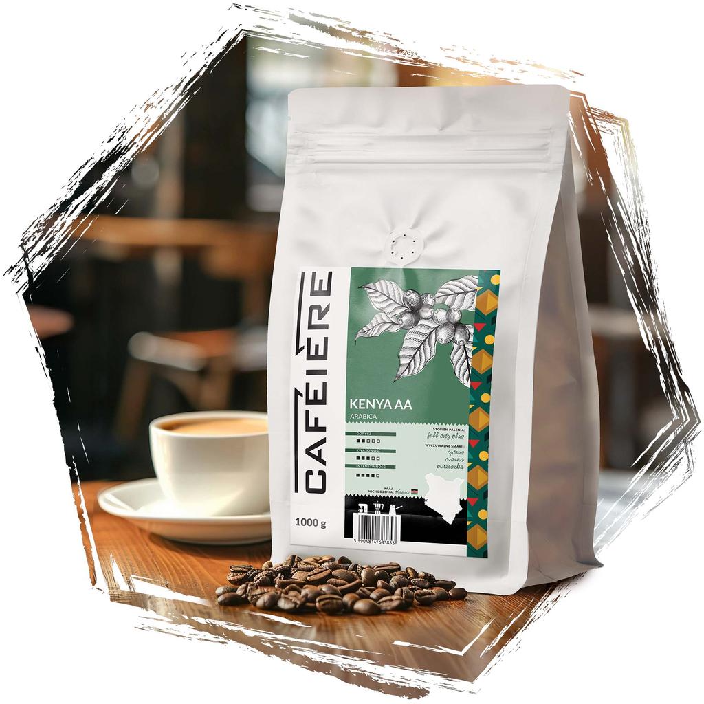 Kawa Ziarnista Cafeiere Arabica Kenia Aa, 1kg