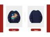 European & American Kids' Autumn/Winter Christmas Long-Sleeve Cartoon T-Shirt Pullover